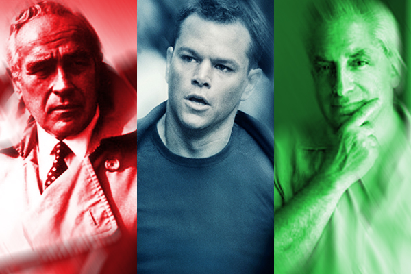 Robert Ludlum, Jason Bourne (as played on screen by Matt Damon) and Eric Van Lustbader.