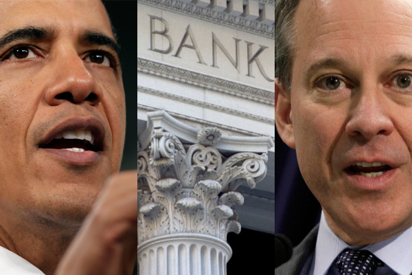 Barack Obama and Eric Schneiderman