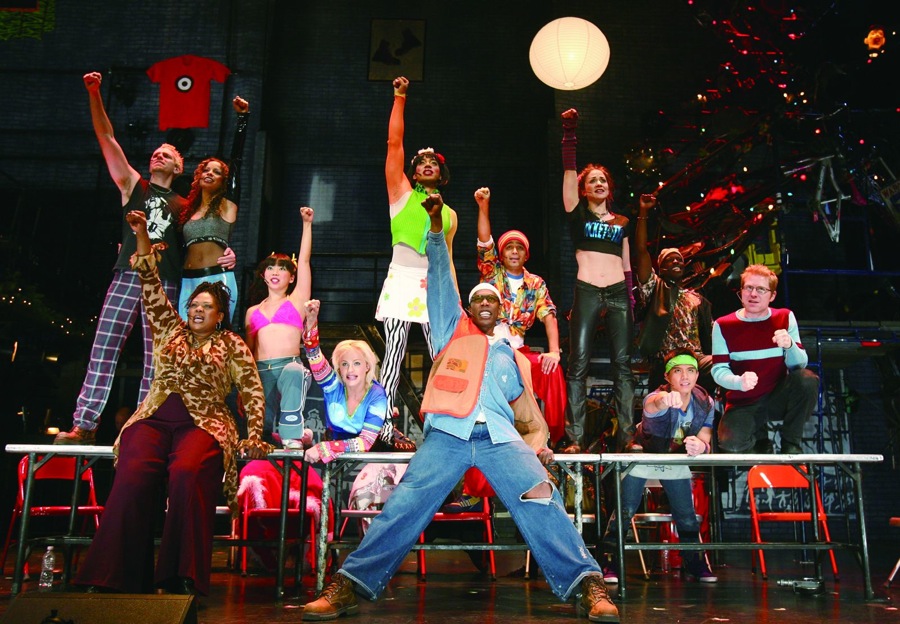 The original cast of "Rent," 1996.