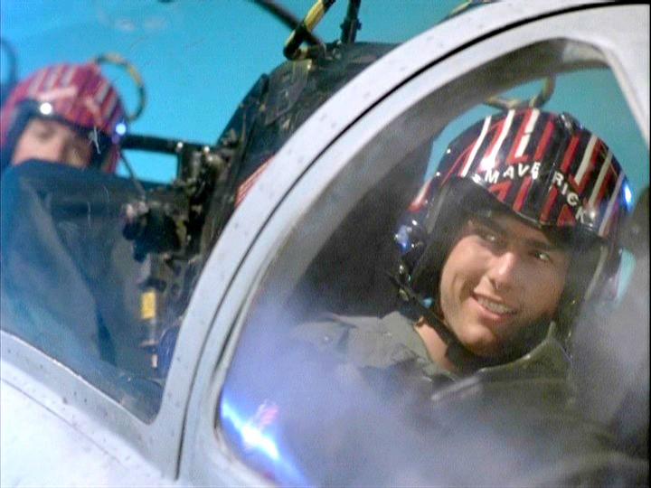 Tom Cruise in "Top Gun"