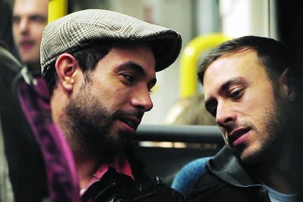 Tom Cullen and Chris New in "Weekend"