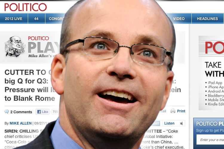Politico's Mike Allen (Reuters)