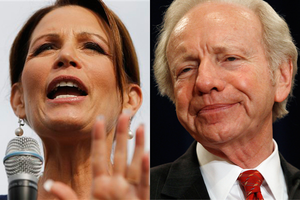 Rep. Michele Bachmann and Sen. Joe Lieberman