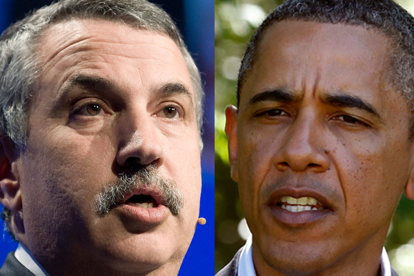 Thomas Friedman and President Obama