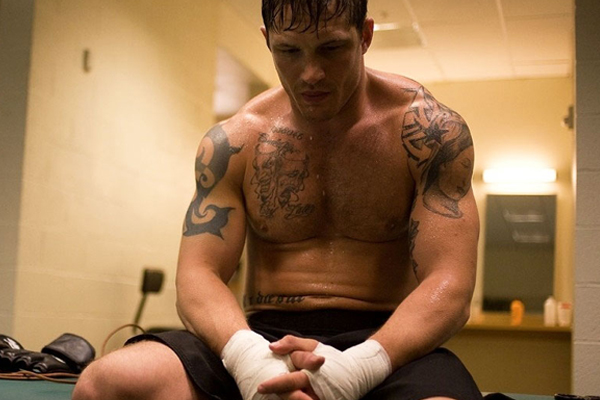 Tom Hardy in "Warrior."