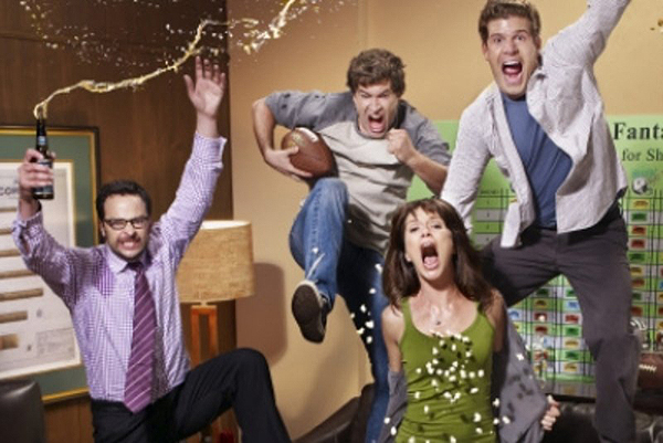 The cast of "The League"