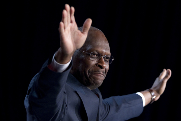 Republican presidential hopeful Herman Cain (AP/Evan Vucci)