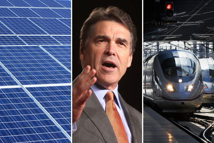 Gov. Rick Perry. (AP/<a href='http://www.shutterstock.com/gallery-587905p1.html'>vidguten</a> and <a href='http://www.shutterstock.com/gallery-215716p1.html'>zebra0209</a> via <a href='http://www.shutterstock.com/'>Shutterstock</a>)