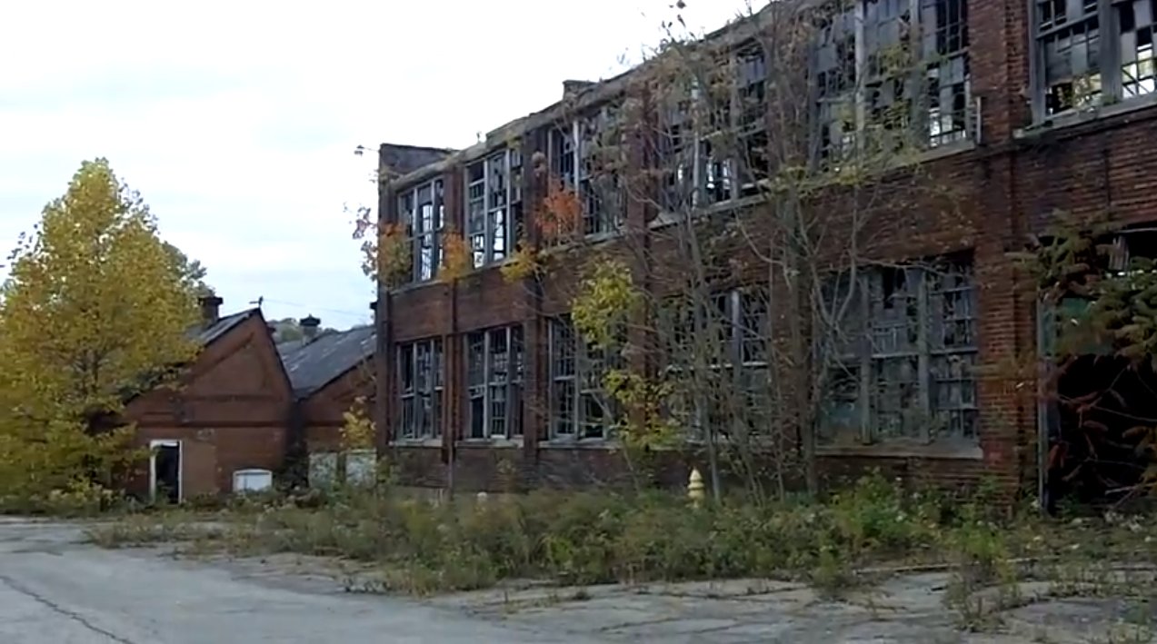 An abandoned building in Youngstown, Ohio