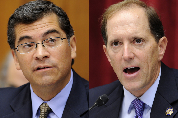 Reps. Xavier Becerra and Dave Camp (Mike Theiler / Reuters)