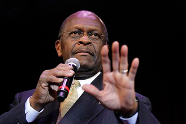 Herman Cain (AP/Isaac Brekken)