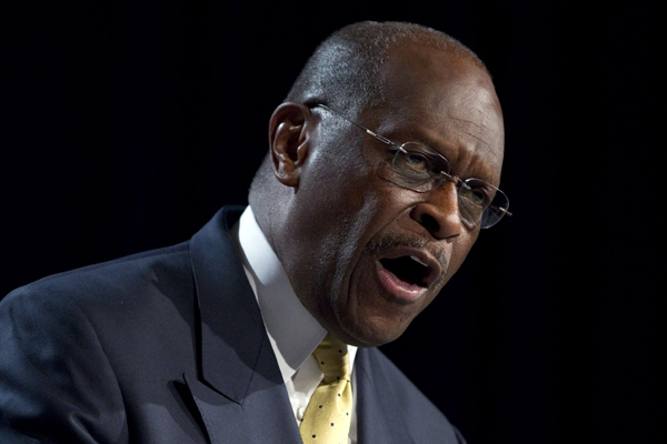 Republican presidential hopeful Herman Cain (AP/Evan Vucci)