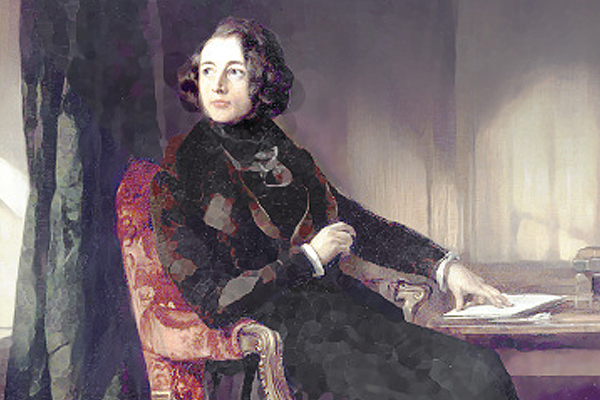 Daniel Maclise's portrait of Charles Dickens
