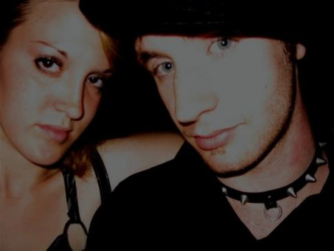 The author and her friend Ron in college (Courtesy of Lizz Schumer)