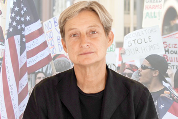 Judith Butler (Hendrik Speck/<a href='http://www.egs.edu/faculty/judith-butler/photos/'>egs.edu</a>/AP)