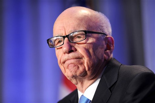 News Corp. CEO Rupert Murdoch delivers a keynote address at the National Summit on Education Reform on Friday, Oct. 14, 2011, in San Francisco. (AP/Noah Berger)
