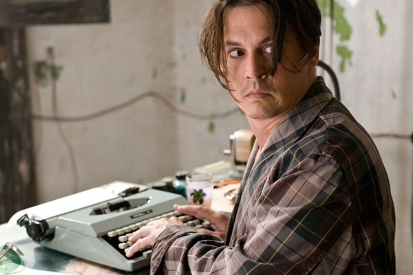 Johnny Depp in "The Rum Diary"