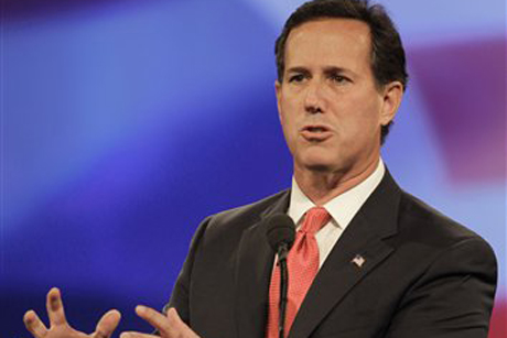 Republican presidential candidate Rick Santorum (AP/John Raoux)