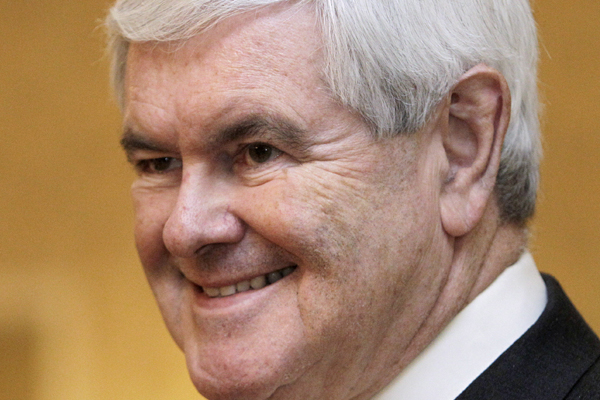 Republican presidential candidate, former House Speaker Newt Gingrich (AP/Tony Gutierrez)