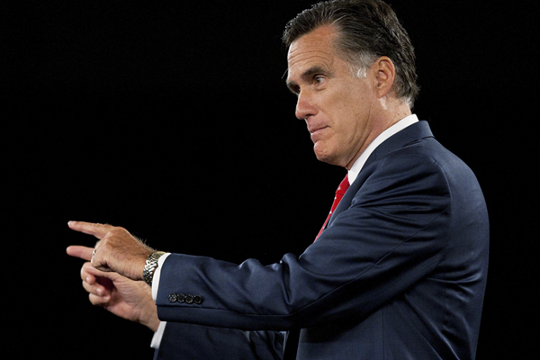 U.S. Republican presidential candidate and former Massachusetts Governor Mitt Romney (Chris Keane / Reuters)