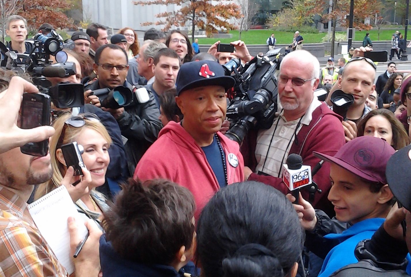 Russell Simmons at Occupy Boston