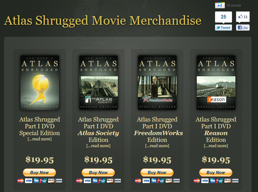 Ooh, I'm going to buy the "FreedomWorks Edition" (The Strike Productions)