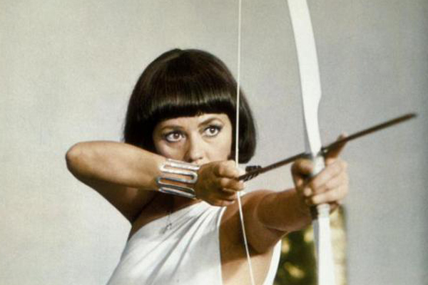 Jeanne Moreau in "The Bride Wore Black"