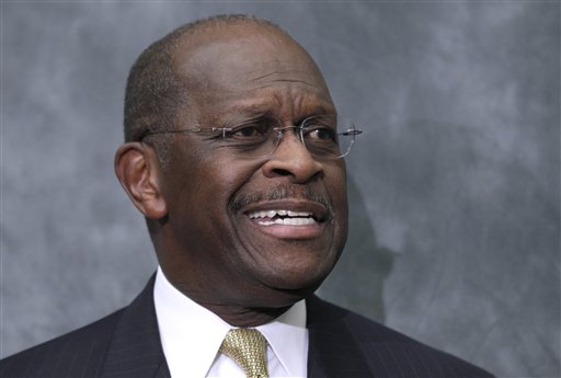 Republican presidential candidate Herman Cain speaks at the Congressional Health Caucus Thought Leaders Series, Wednesday, Nov. 2, 2011, on Capitol Hill in Washington. (AP Photo/Carolyn Kaster) (AP)