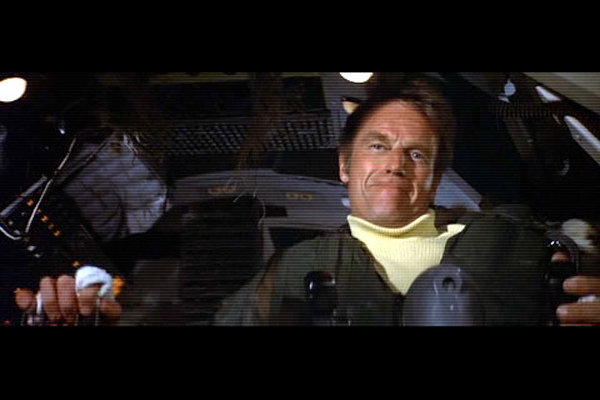 Charlton Heston in "Airport 1975" (disastermovieworld.com)