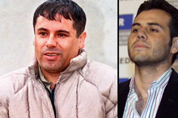 Joaquin Guzman-Loera, aka "El Chapo," and  Jesus Vicente Zambada Niebla (AP/Reuters)