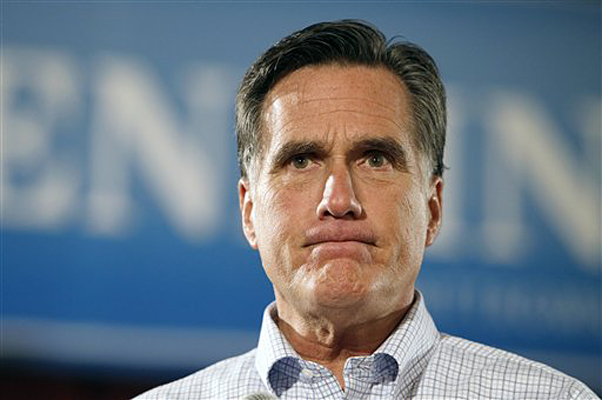 Republican presidential hopeful, former Massachusetts  Gov. Mitt Romney (AP/Michael Dwyer)