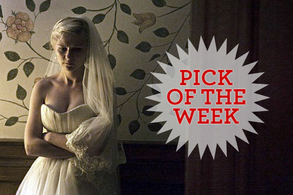 Kirsten Dunst in "Melancholia"