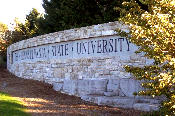 (<a href="http://en.wikipedia.org/wiki/File:Pennsylvania_State_University_monument_outside_Beaver_Stadium.jpg">David Royal Hanson</a>)