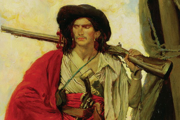 "The Buccaneer Was a Picturesque Fellow," 1905. (Delaware Art Museum)
