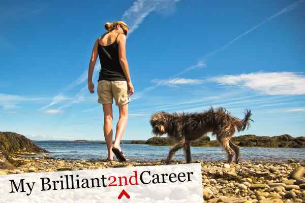 A photo of the author with her dog, Max. (Alison Turner)