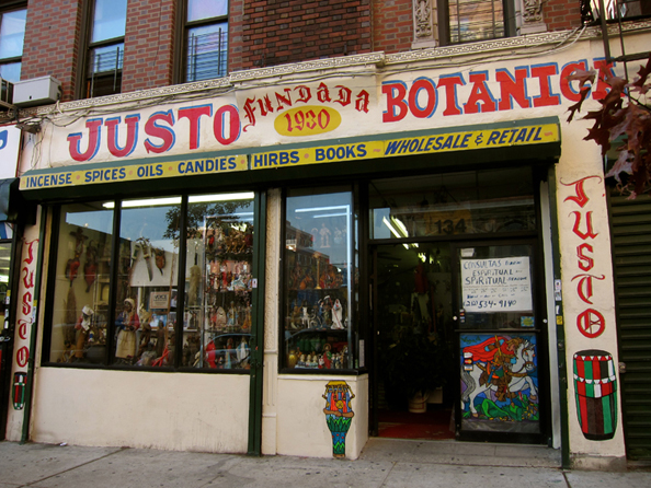 Justo Botánica on East 104th and Lexington, New York
