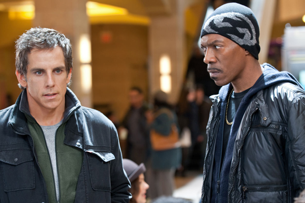 Ben Stiller and Eddie Murphy in "Tower Heist"