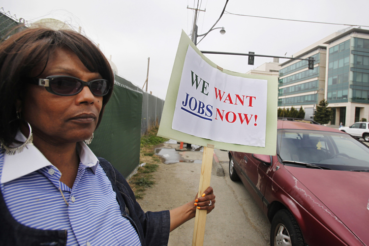 Unemployment, not tax relief, is the issue (AP/Paul Sakuma)