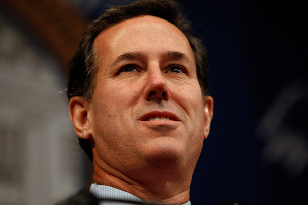 Republican presidential candidate Rick Santorum (Reuters)