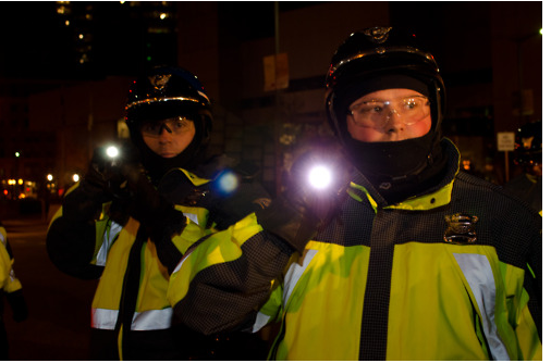 The end of Occupy Boston (Kristin Laurel Caffray)