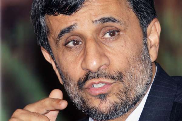Iranian president Mahmoud Ahmadinejad (AP/Burhan Ozbilici)
