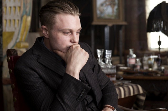 Jimmy Darmody (Michael Pitt) in a moment of contemplation on "Boardwalk Empire." (HBO)