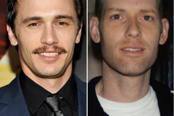 James Franco and Carter (AP/Wikipedia)