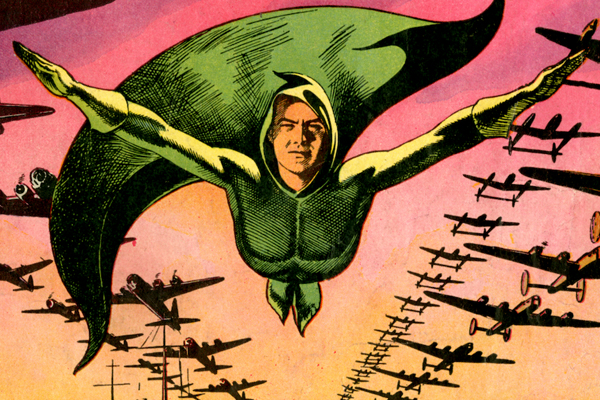From the cover of "Green Lama." (Rubin Museum of Art)