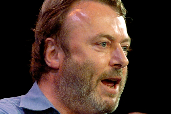 Christopher Hitchens. (AP/Chad Rachman)