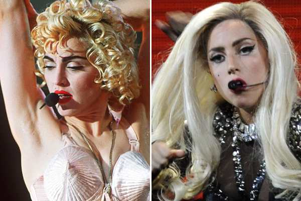 Madonna and Lady Gaga (AP)