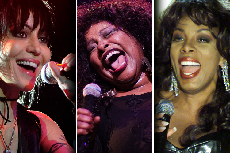 Joan Jett, Chaka Khan, and Donna Summer (Reuters)