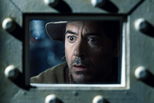 Robert Downey, Jr. in "Sherlock Holmes: A Game of Shadows"