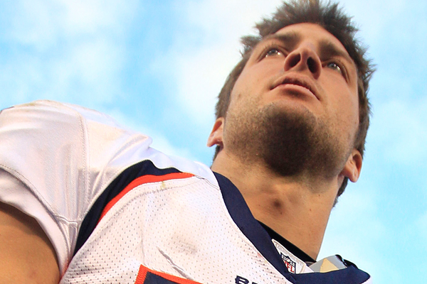 Tim Tebow (AP/Marcio Jose Sanchez)