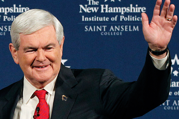 Newt Gingrich (AP/Elise Amendola)